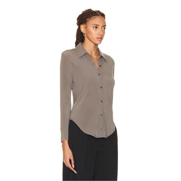 NEW Revolve Citizen Of Humanity COH Dalhia Mesh Button Down Shirt Size XS - Picture 10 of 15